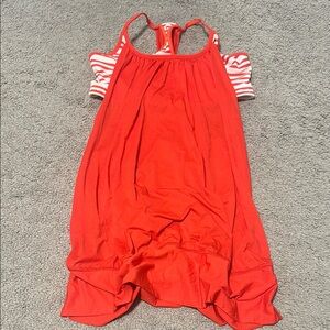 lululemon athletica Red Tank Top